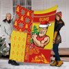Gold Coast SUNS Blanket Christmas Magic Knit Style Winter Glow