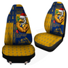 West Coast Eagles Car Seat Cover Christmas Magic Knit Style Winter Glow West Coast Eagles Car Seat Cover Christmas Magic Knit Style Winter Glow