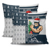 Carlton Pillow Cases Christmas Magic Knit Style Winter Glow