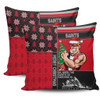 St Kilda Pillow Cases Christmas Magic Knit Style Winter Glow