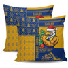 West Coast Eagles Pillow Cases Christmas Magic Knit Style Winter Glow