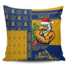 West Coast Eagles Pillow Cases Christmas Magic Knit Style Winter Glow