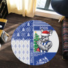 North Melbourne Round Rug Christmas Magic Knit Style Winter Glow North Melbourne Round Rug Christmas Magic Knit Style Winter Glow