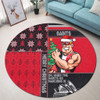 St Kilda Round Rug Christmas Magic Knit Style Winter Glow St Kilda Round Rug Christmas Magic Knit Style Winter Glow