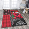 Essendon Area Rug Christmas Magic Knit Style Winter Glow