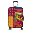 Brisbane Lions Luggage Cover Christmas Magic Knit Style Winter Glow Brisbane Lions Luggage Cover Christmas Magic Knit Style Winter Glow