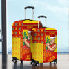 Gold Coast SUNS Luggage Cover Christmas Magic Knit Style Winter Glow Gold Coast SUNS Luggage Cover Christmas Magic Knit Style Winter Glow