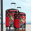 St Kilda Luggage Cover Christmas Magic Knit Style Winter Glow