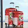 Sydney Swans Luggage Cover Christmas Magic Knit Style Winter Glow Sydney Swans Luggage Cover Christmas Magic Knit Style Winter Glow