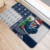 Geelong Cats Doormat Christmas Magic Knit Style Winter Glow
