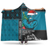 Port Adelaide Hooded Blanket Christmas Magic Knit Style Winter Glow Port Adelaide Hooded Blanket Christmas Magic Knit Style Winter Glow