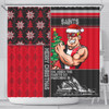 St Kilda Shower Curtain Christmas Magic Knit Style Winter Glow St Kilda Shower Curtain Christmas Magic Knit Style Winter Glow