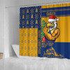 West Coast Eagles Shower Curtain Christmas Magic Knit Style Winter Glow West Coast Eagles Shower Curtain Christmas Magic Knit Style Winter Glow