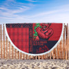 Melbourne Beach Blanket Christmas Magic Knit Style Winter Glow Melbourne Beach Blanket Christmas Magic Knit Style Winter Glow