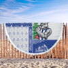North Melbourne Beach Blanket Christmas Magic Knit Style Winter Glow North Melbourne Beach Blanket Christmas Magic Knit Style Winter Glow