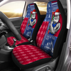 Western Bulldogs Car Seat Cover Christmas Magic Knit Style Winter Glow Western Bulldogs Car Seat Cover Christmas Magic Knit Style Winter Glow