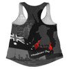 Australia Women Racerback Singlet Remembrance Day 11th November Tribute Edition