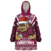 Queensland Maroons Snug Hoodie Merry Christmas Festive Spirit Edition