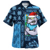 New South Wales Blues Hawaiian Shirt Winter Knit Magic Holiday Spirit