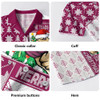 Queensland Maroons Hawaiian Shirt Winter Knit Magic Holiday Spirit