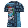 New South Wales Blues T-Shirt Winter Knit Magic Holiday Spirit
