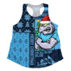 New South Wales Blues Women Racerback Singlet Winter Knit Magic Holiday Spirit