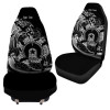 [Custom] Australia Aboriginal Car Seat Covers - Torres Strait Islands in Wave (Black)