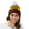 Hawthorn Bobble Beanie Hat Festive Season Merry Christmas Game Day