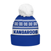 North Melbourne Bobble Beanie Hat Festive Season Merry Christmas Game Day