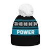 Port Adelaide Bobble Beanie Hat Festive Season Merry Christmas Game Day