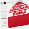 Sydney Swans Bobble Beanie Hat Festive Season Merry Christmas Game Day