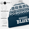 Carlton Bobble Beanie Hat Merry Christmas Knit Edition For United Fans