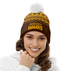Hawthorn Bobble Beanie Hat Merry Christmas Knit Edition For United Fans