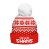 Sydney Swans Bobble Beanie Hat Merry Christmas Knit Edition For United Fans