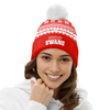 Sydney Swans Bobble Beanie Hat Merry Christmas United Fans Festive Knit Style