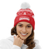 St. George Illawarra Dragons Bobble Beanie Hat Merry Christmas Game Ready Team Knit Edition