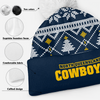 North Queensland Cowboys Bobble Beanie Hat Merry Christmas Game Ready Team Knit Edition