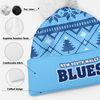 New South Wales Blues Bobble Beanie Hat Merry Christmas Game Ready Team Knit Edition