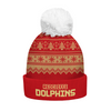 Redcliffe Dolphins Bobble Beanie Hat Merry Christmas Heritage Team Spirit Knit Edition