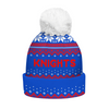 Newcastle Knights Bobble Beanie Hat Merry Christmas Urban Fans Knit Style Edition