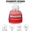 St. George Illawarra Dragons Bobble Beanie Hat Merry Christmas Urban Fans Knit Style Edition