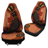 Australia Aboriginal Car Seat Covers - Indigenous Platypus Ver 16
