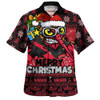 Essendon Hawaiian Shirt Festive Holiday Merry Christmas Vibe