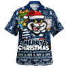 Geelong Cats Hawaiian Shirt Festive Holiday Merry Christmas Vibe