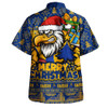 West Coast Eagles Hawaiian Shirt Festive Holiday Merry Christmas Vibe