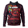 Melbourne Hoodie Festive Holiday Merry Christmas Vibe
