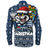 Geelong Cats Long Sleeve Shirt Festive Holiday Merry Christmas Vibe