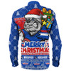 Western Bulldogs Long Sleeve Shirt Festive Holiday Merry Christmas Vibe