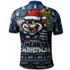 Geelong Cats Polo Shirt Festive Holiday Merry Christmas Vibe