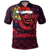 Melbourne Polo Shirt Festive Holiday Merry Christmas Vibe